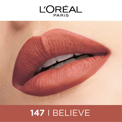 L'Oreal Paris Rouge Signature Matte Liquid Lipstick 147 I Believe 7g